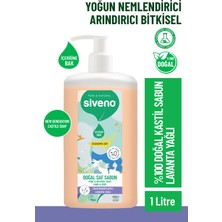 Siveno %100 Doğal Sıvı Kastil Sabun Lavanta Yağlı Yoğun Nemlendirici Arındırıcı Bitkisel Vegan 1000 ml