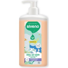 Siveno %100 Doğal Sıvı Kastil Sabun Lavanta Yağlı Yoğun Nemlendirici Arındırıcı Bitkisel Vegan 1000 ml