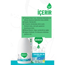 Siveno %100 Doğal Roll-On Sportif Sporcu Deodorant Ter Kokusu Önleyici Bitkisel Lekesiz Vegan 50 ml