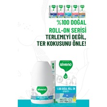 Siveno %100 Doğal Roll-On Sportif Sporcu Deodorant Bitkisel Lekesiz Vegan 50 ml