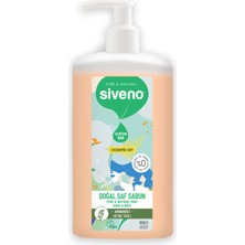 Siveno %100 Doğal Sıvı Kastil Sabun Defne Yağlı Yoğun Nemlendirici Arındırıcı Bitkisel Vegan 1000 ml