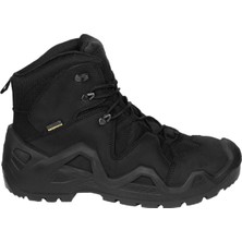 Warboots BLK-2047 Nubuk Deri Waterproof Astar Arazi ve Askeri Bot Siyah Rengi Yarım Boy