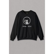 So Cool Unisex Sweatshirt Genel Içici Içki Vodka Alkol Bira Rakı Baskılı Sweat