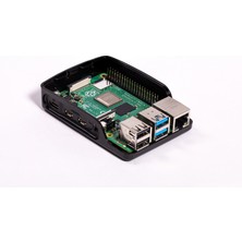 Raspberry Pi 4 Lisanslı Kutu Siyah