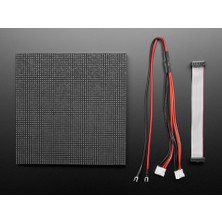 Adafruit 64X64 Rgb LED Matrisi - 3mm Aralıklı  - 192MM x 192MM