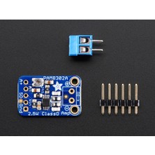 Adafruit Mono 2.5W D Sınıfı Ses Amplifikatörü - PAM8302