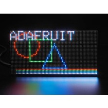 Adafruit 64X32 Rgb LED Matrisi - 2,5 mm Aralıklı