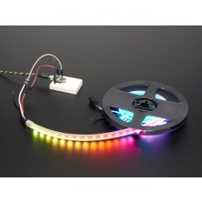 Adafruit Neopixel LED Yan Işık Çubuğu - Siyah 90 LED