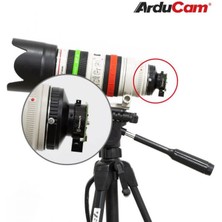 Arducam Canon Eos Lens - C-Mount Lens Adaptörü Için Arducam Tüm Ef, Ef-S Lens - Raspberry Pi Hq Kamera ile Uyumlu