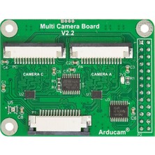 Arducam Raspberry Pi Için Arducam Çoklu Kamera Adaptörü V2.2