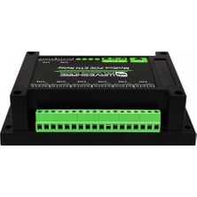 WaveShare 8 Kanallı Ethernet Röle Modülü, Modbus Rtumodbus Tcp Protokolü, Poe Port Iletişimi, Çeşitli Izolasyon ve Koruma Devreli