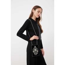 ROMAN Nakış İşlemeli Kadife Telefonluk Standart Renk K2381503_089