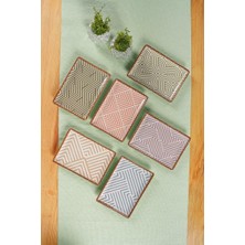 Porland Azelya Kahvaltı-Meze Tabağı 18X13 cm 6'lı