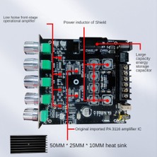 Archive -TB21H 2X50W+100W 2.1 Kanal Subwoofer Dijital Güç Amplifikatörü Kartı Aux 12V 24V Ses Stereo Bluetooth 5.0 Bas Amp (Yurt Dışından)