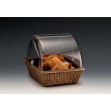 Tek Tıkla Mutfak Rattan Sepetli Fanus 32,5*26 Cm