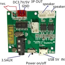 Archive Yeni Ürün Çok Fonksiyonlu 5.2 Bt Modülü 5V 5W+5WTWS Güç Amplifikatörü Kurulu 3.5AUX Kablosuz Pcba Kurulu (Yurt Dışından)