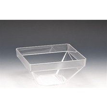 Tek Tıkla Mutfak 22 cm Polycarbonat Kare Kase