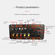 Archive AC220V 12V 24V Yüksek Güç Dijital Amplifikatör Kurulu Bluetooth Subwoofer Amp Araba Ev Tf USB Rca Ses Amplificador (Yurt Dışından)