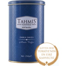 Tahmis Kahvesi Damla Sakızlı Aromalı Türk Kahvesi 250 Grteneke