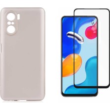 Coolacs Xiaomi Poco F3 ile Uyumlu Telefon Kılıfı ve 5d Ekran Koruyucu
