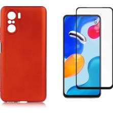 Coolacs Xiaomi Poco F3 ile Uyumlu Telefon Kılıfı ve 5d Ekran Koruyucu