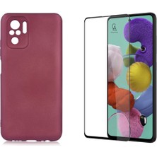 Coolacs Xiaomi Poco M5S ile Uyumlu Telefon Kılıfı ve 5d Ekran Koruyucu