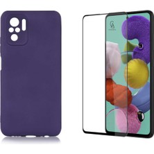 Coolacs Xiaomi Poco M5S ile Uyumlu Telefon Kılıfı ve 5d Ekran Koruyucu