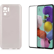 Coolacs Xiaomi Poco M5S ile Uyumlu Telefon Kılıfı ve 5d Ekran Koruyucu