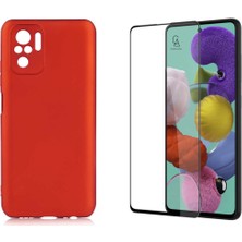 Coolacs Xiaomi Poco M5S ile Uyumlu Telefon Kılıfı ve 5d Ekran Koruyucu