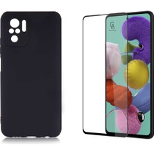 Coolacs Xiaomi Poco M5S ile Uyumlu Telefon Kılıfı ve 5d Ekran Koruyucu