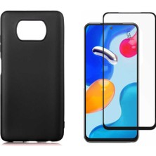 Coolacs Xiaomi Poco X3 Pro ile Uyumlu Telefon Kılıfı ve 5d Ekran Koruyucu