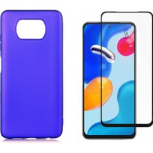 Coolacs Xiaomi Poco X3 ile Uyumlu Telefon Kılıfı ve 5d Ekran Koruyucu