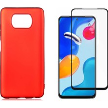 Coolacs Xiaomi Poco X3 ile Uyumlu Telefon Kılıfı ve 5d Ekran Koruyucu