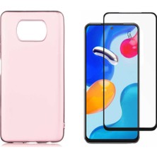 Coolacs Xiaomi Poco X3 ile Uyumlu Telefon Kılıfı ve 5d Ekran Koruyucu