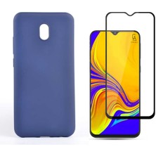 Coolacs Xiaomi Redmi 8A ile Uyumlu Telefon Kılıfı ve 5d Ekran Koruyucu