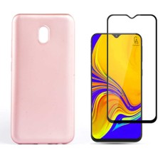 Coolacs Xiaomi Redmi 8A ile Uyumlu Telefon Kılıfı ve 5d Ekran Koruyucu