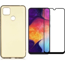 Coolacs Xiaomi Redmi 9c ile Uyumlu Telefon Kılıfı ve 5d Ekran Koruyucu