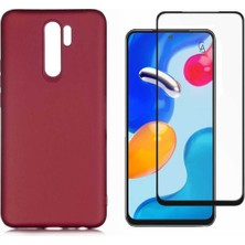Coolacs Xiaomi Redmi 9 ile Uyumlu Telefon Kılıfı ve 5d Ekran Koruyucu