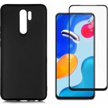 Coolacs Xiaomi Redmi 9 ile Uyumlu Telefon Kılıfı ve 5d Ekran Koruyucu