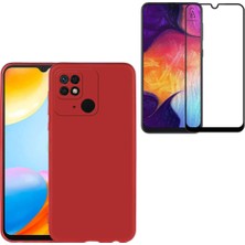 Coolacs Xiaomi Redmi 10C ile Uyumlu Telefon Kılıfı ve 5d Ekran Koruyucu