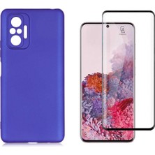Coolacs Xiaomi Redmi Note 10 Pro ile Uyumlu Telefon Kılıfı ve 5d Ekran Koruyucu