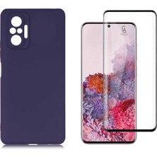 Coolacs Xiaomi Redmi Note 10 Pro ile Uyumlu Telefon Kılıfı ve 5d Ekran Koruyucu