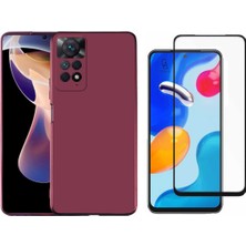 Coolacs Xiaomi Redmi Note 11 Pro ile Uyumlu Telefon Kılıfı ve 5d Ekran Koruyucu