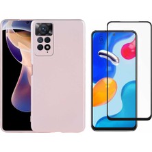 Coolacs Xiaomi Redmi Note 11 Pro ile Uyumlu Telefon Kılıfı ve 5d Ekran Koruyucu