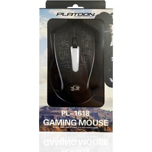 Platoon Rgb Işıklı Oyuncu Mouse USB Kablolu 800DPI