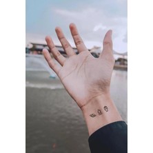 Mk Hobi Evimm Geçici Mini Parmak Dövme Tattoo