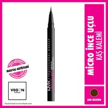 Nyx Professional Makeup Lıft & Snatch! Brow Tınt Pen - Ash Brown