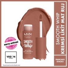 Nyx Professional Makeup Smooth Whip Kremsi Likit Mat Ruj - Pancake Stacks