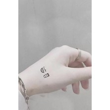 Mk Hobi Evimm Geçici Mini Parmak Dövme Tattoo