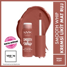 Nyx Professional Makeup Smooth Whip Kremsi Likit Mat Ruj - Teddy Fluff